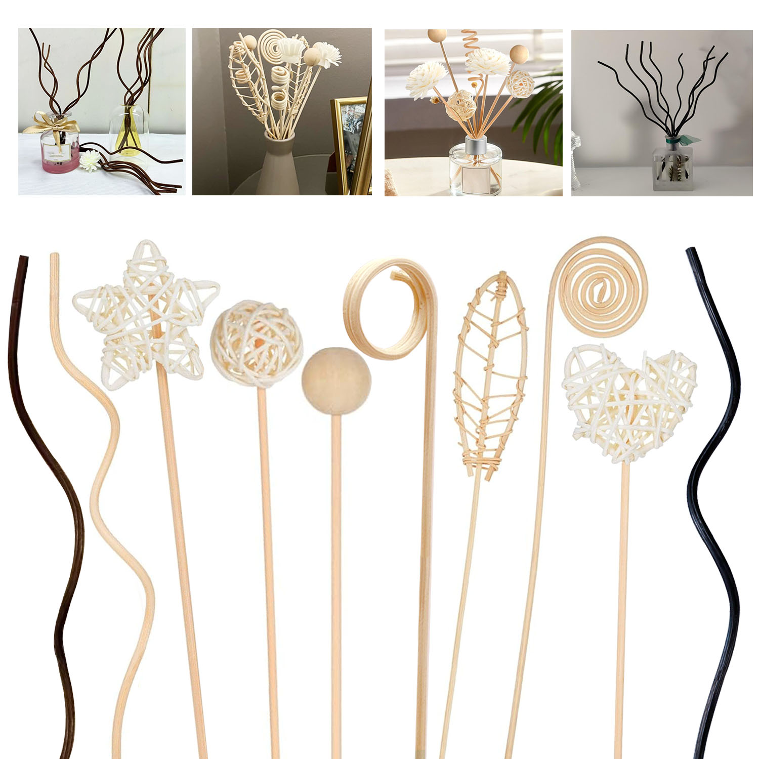 5/15 pz Ondulato Lungo Rattan  - Home Fragrance Refill recensione e prezzo