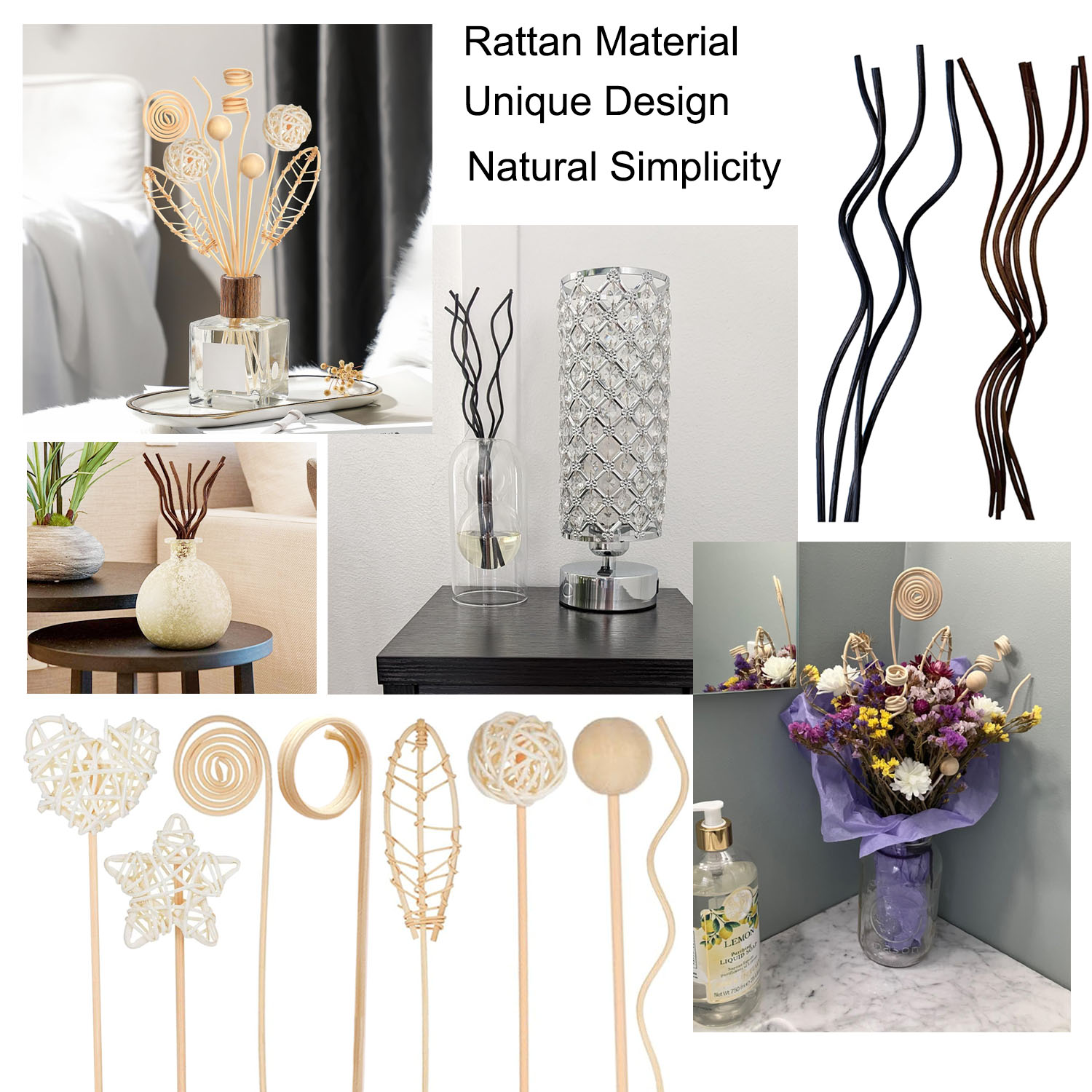 5/15 pz Ondulato Lungo Rattan  - Home Fragrance Refill recensione e prezzo