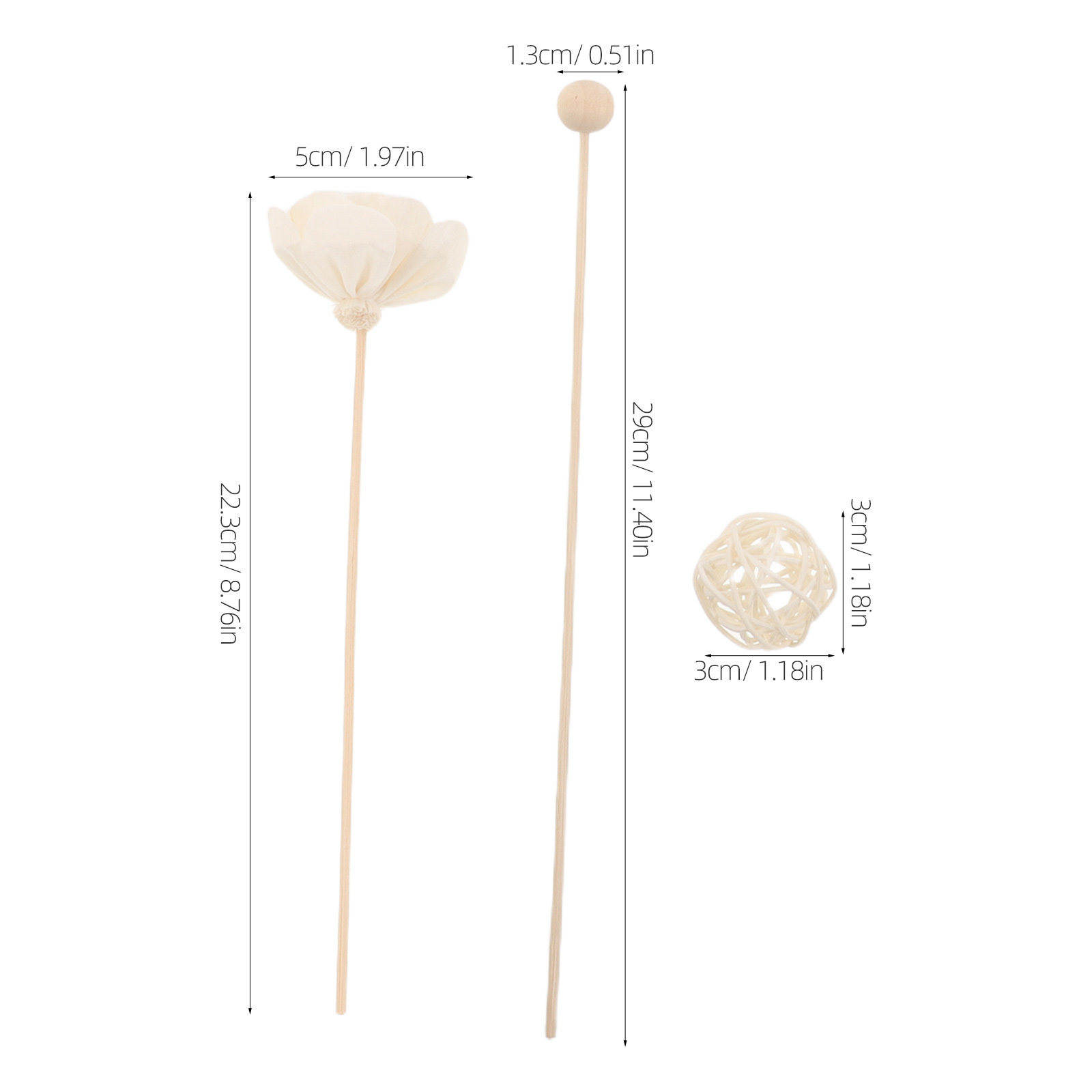 Set di 22 Bastoncini Diffusori - Home Fragrance Jasmine Diffuser recensione e prezzo